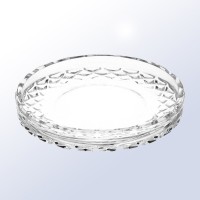 Circle Glass Coaster set